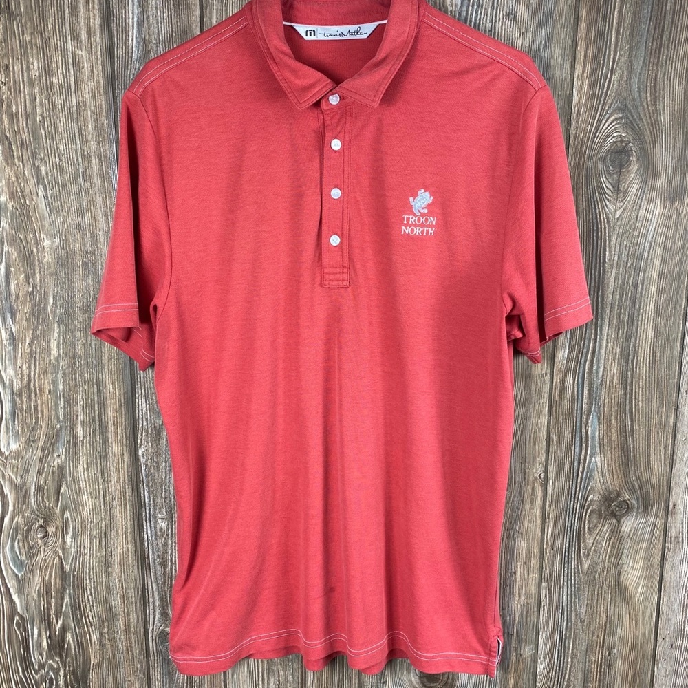 Travis Matthew Troon North Logo Collard Golf Shirt